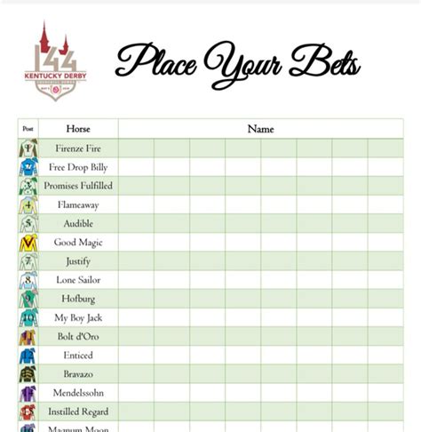 kentucky derby gambling games